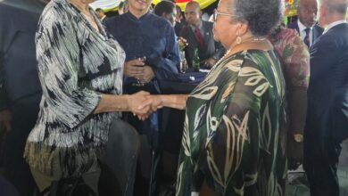 Photo of CARICOM SG in Suriname for country’s Golden Jubilee Independence celebration